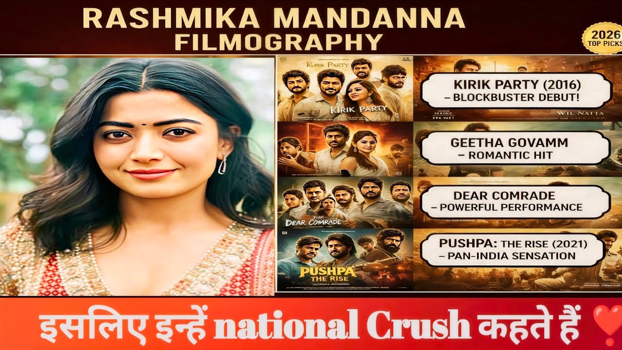 Rashmika hits and flops movies list || Pushpa 3: The Rampage|| Cocktail 2|| Rashmika Vijay Wedding