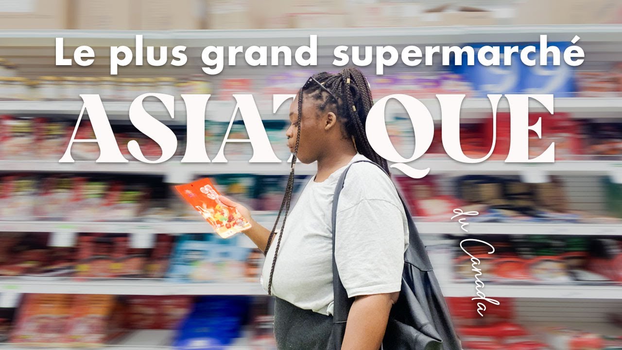 Le plus grand supermarché asiatique du CANADA + dégustation 🍜
