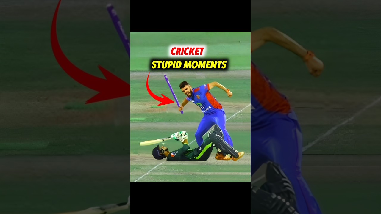 Cricket के TOP 3 Stupid Moments 😂