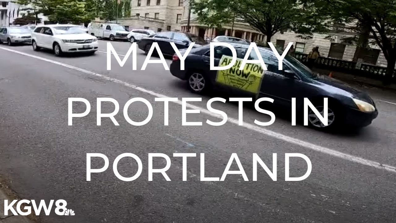May Day protests in Portland