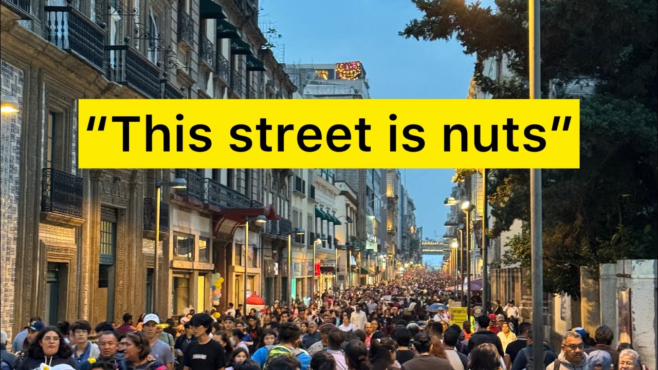 This Is Mexico City’s Busiest Street (It’s Insane)