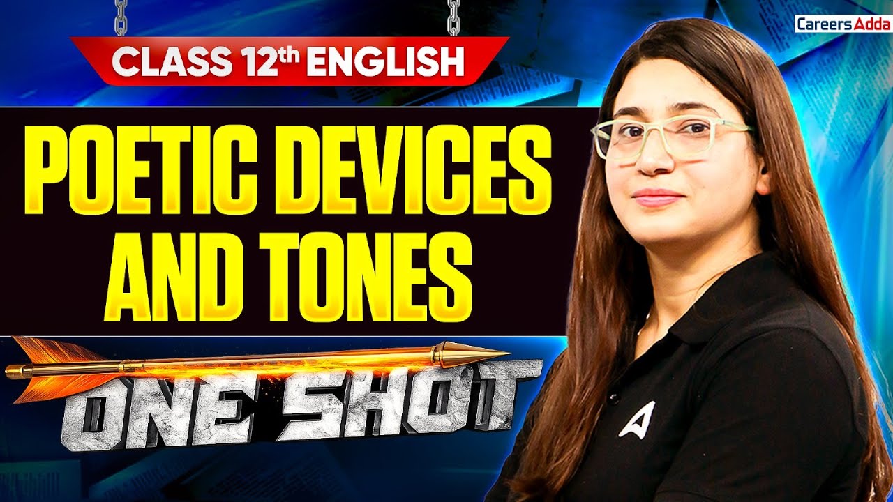 Class 12 English Poetic Devices & Tones Complete Revision 🔥 | Rubaika Ma'am