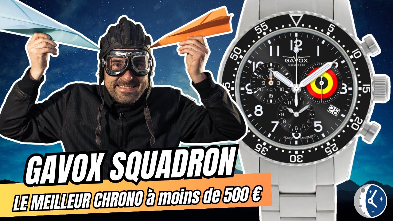 ✈️ L'INCROYABLE MONTRE CHRONOGRAPHE ALARME DE L'ARMÉE DE L'AIR BELGE 💥