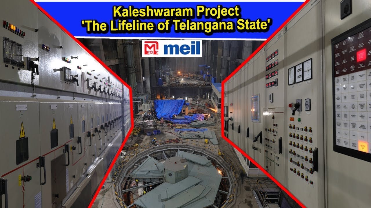 India's Biggest Lift Irrigation | Kaleshwaram Project | Megha Engineering & Infrastructures Limited