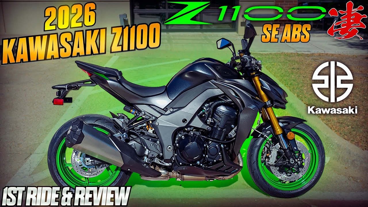 Первая поездка и обзор Kawasaki Z1100 SE ABS 2026 года | ПОСМОТРИТЕ, ПОЧЕМУ Hornet НЕ ВЫСОК!
