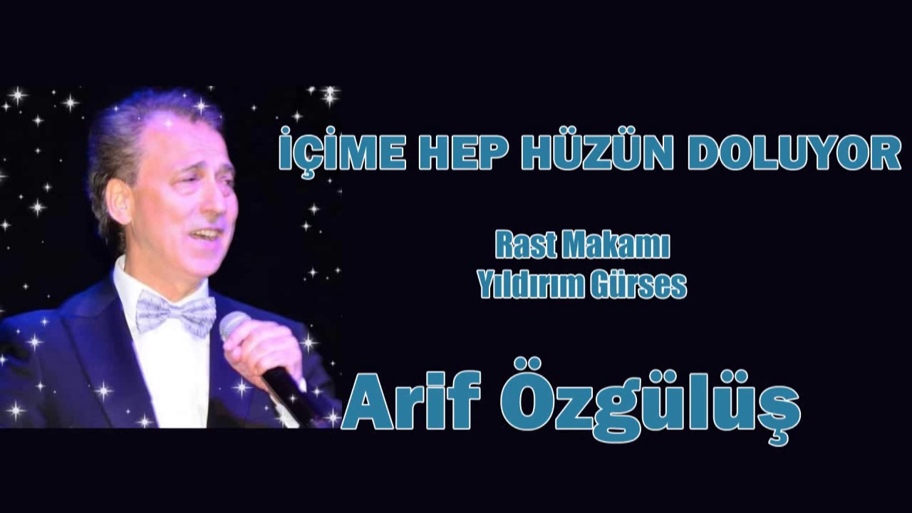 ARİF ÖZGÜLÜŞ - İÇİME HEP HÜZÜN DOLUYOR