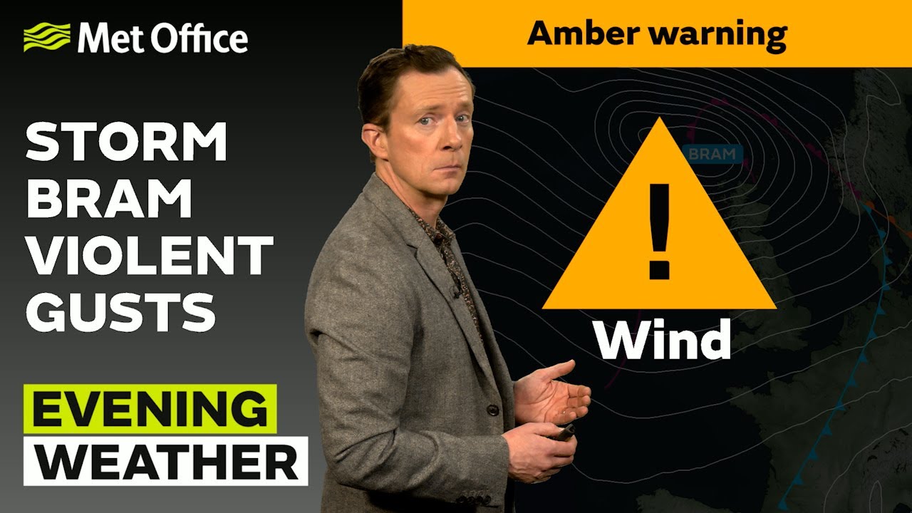 09/12/2025 - Wet and windy in Scotland - Evening Weather Forecast UK &ndash; Met Office Weather