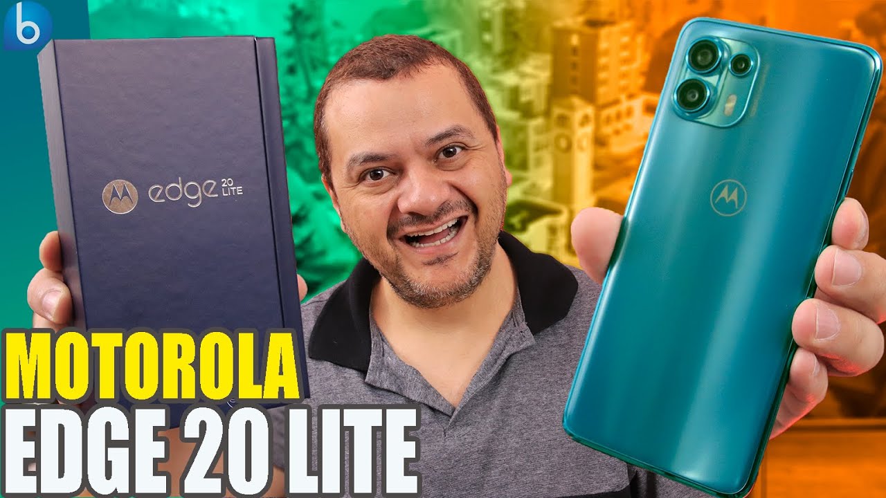 CHEGOU MAIS UM! Motorola EDGE 20 Lite! E AINDA com UNBOXING DUPLO!