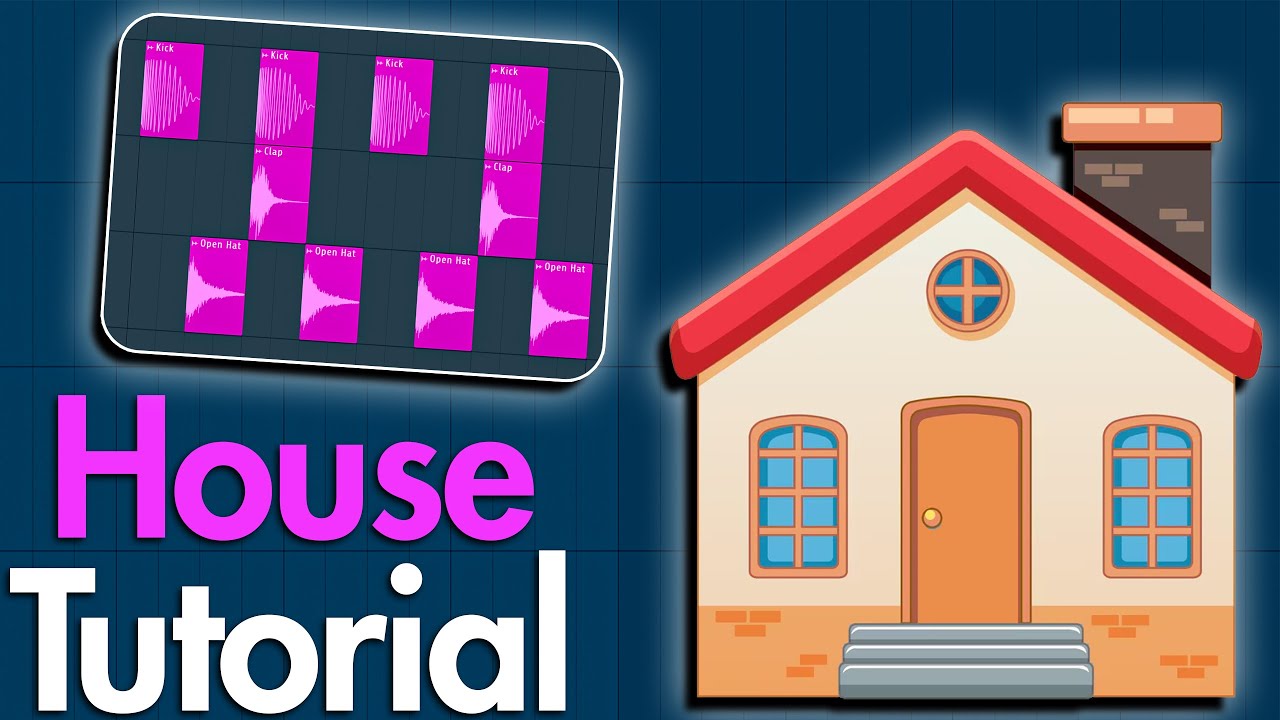 How to make a HOUSE/ DANCE track on FL Studio! (FL Studio Tutorial)