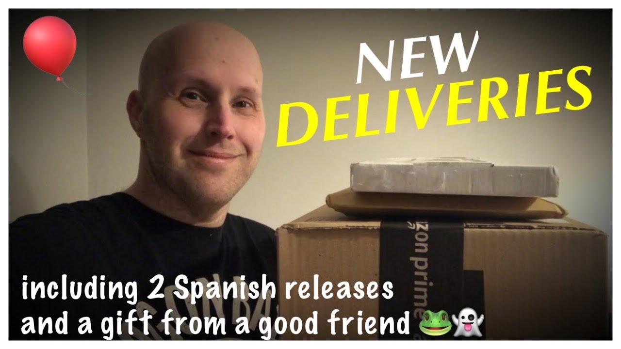 New Deliveries including 2 Spanish Releases and a gift from a dear friend 🐸👻 