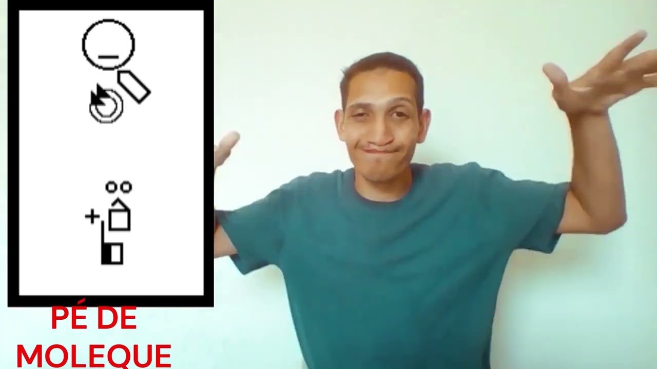 PÉ DE MOLEQUE - EM LIBRAS