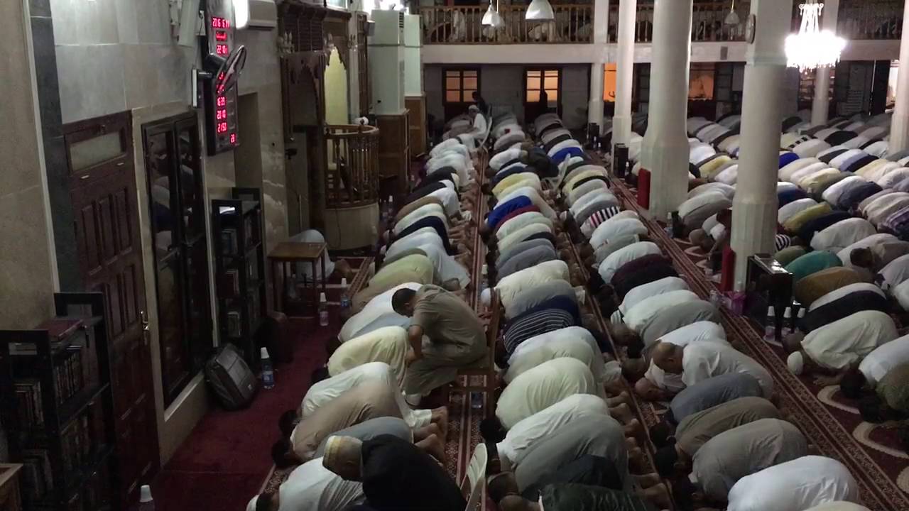 صلاة التراويح القارئ ياسين الجزائري 6 رمضان 1437/2016 جودة عالية 4k المقطع الأول