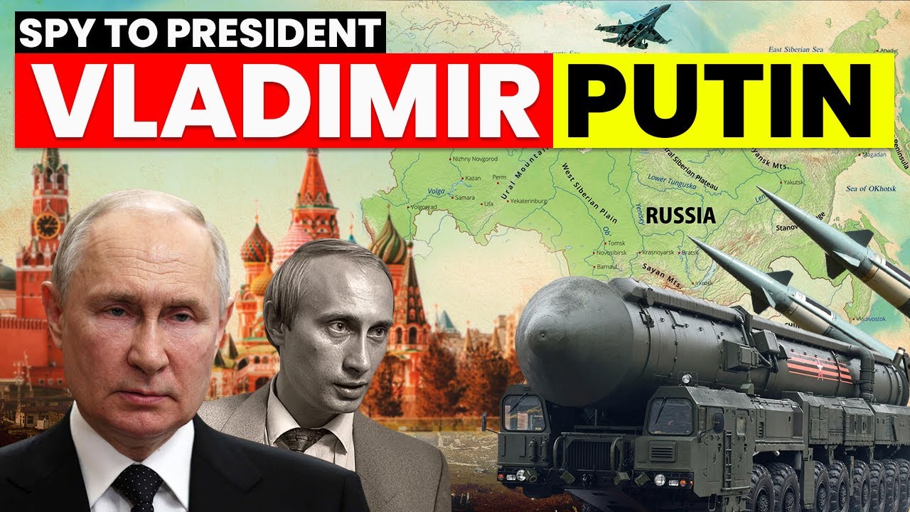 Rise Of Vladimir Putin | From Spy to President of Russia | Biography of Vladimir Putin