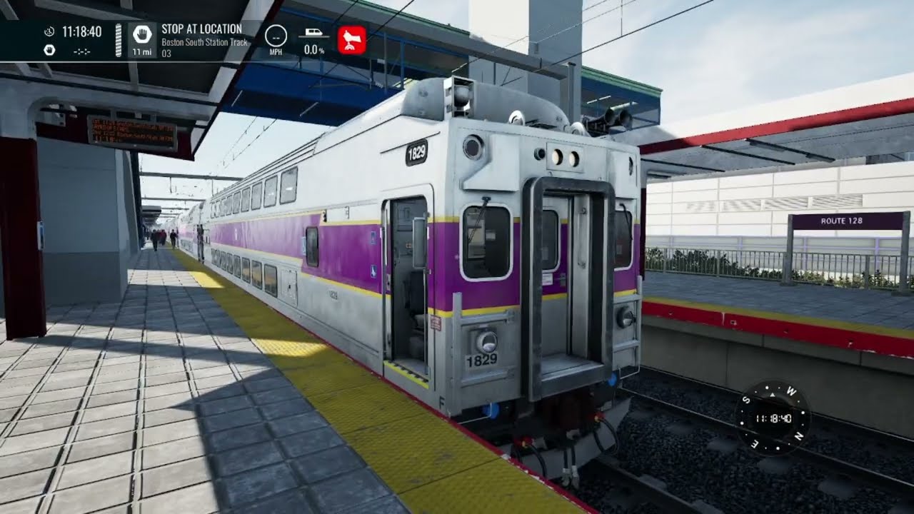MBTA Commuter Rail Providence/Stoughton Line - STN-BOS Full Trip With Rotem - TSW 5