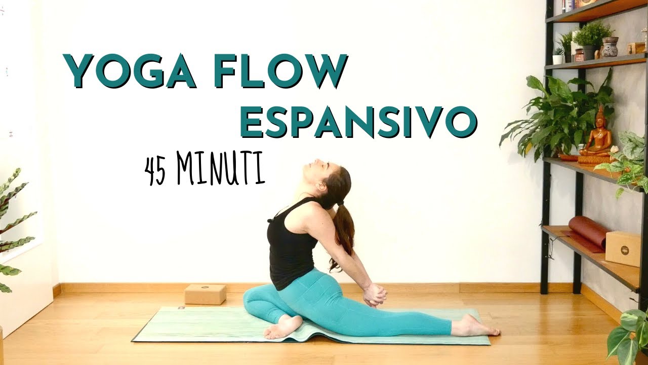 Yoga Vinyasa | Slow Flow Espansivo 🌿  Classe Completa 45 minuti