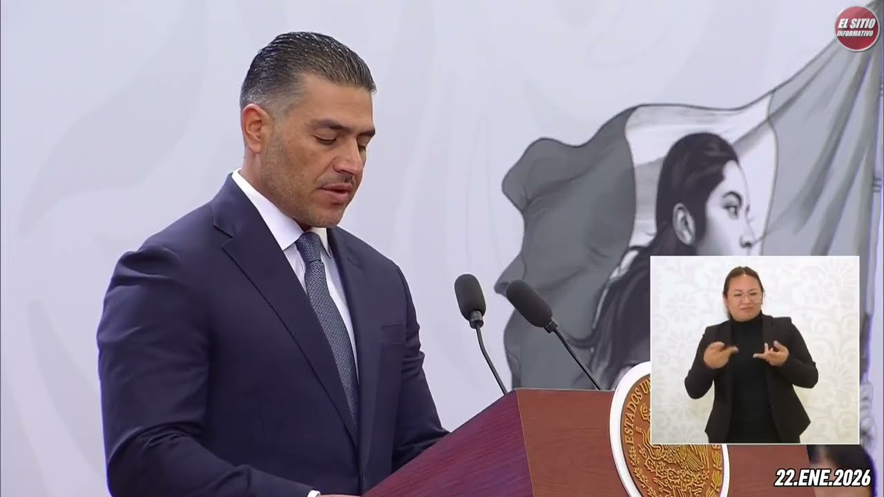 22.ENE.2026 | Omar García Harfuch, informe de Seguridad Pública |  #mañaneradelpueblo #harfuch 