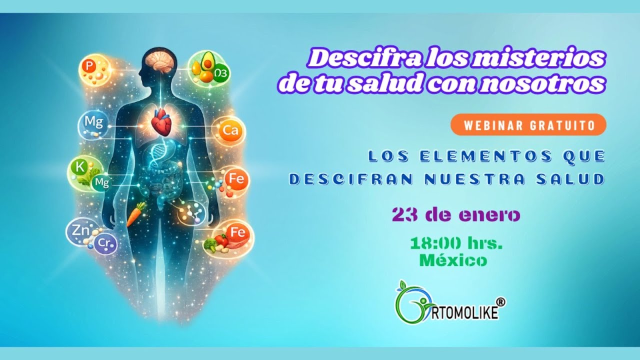 Elementos de Rastreo y la NUTRICION  💊🧬   | WEBINAR EN VIVO