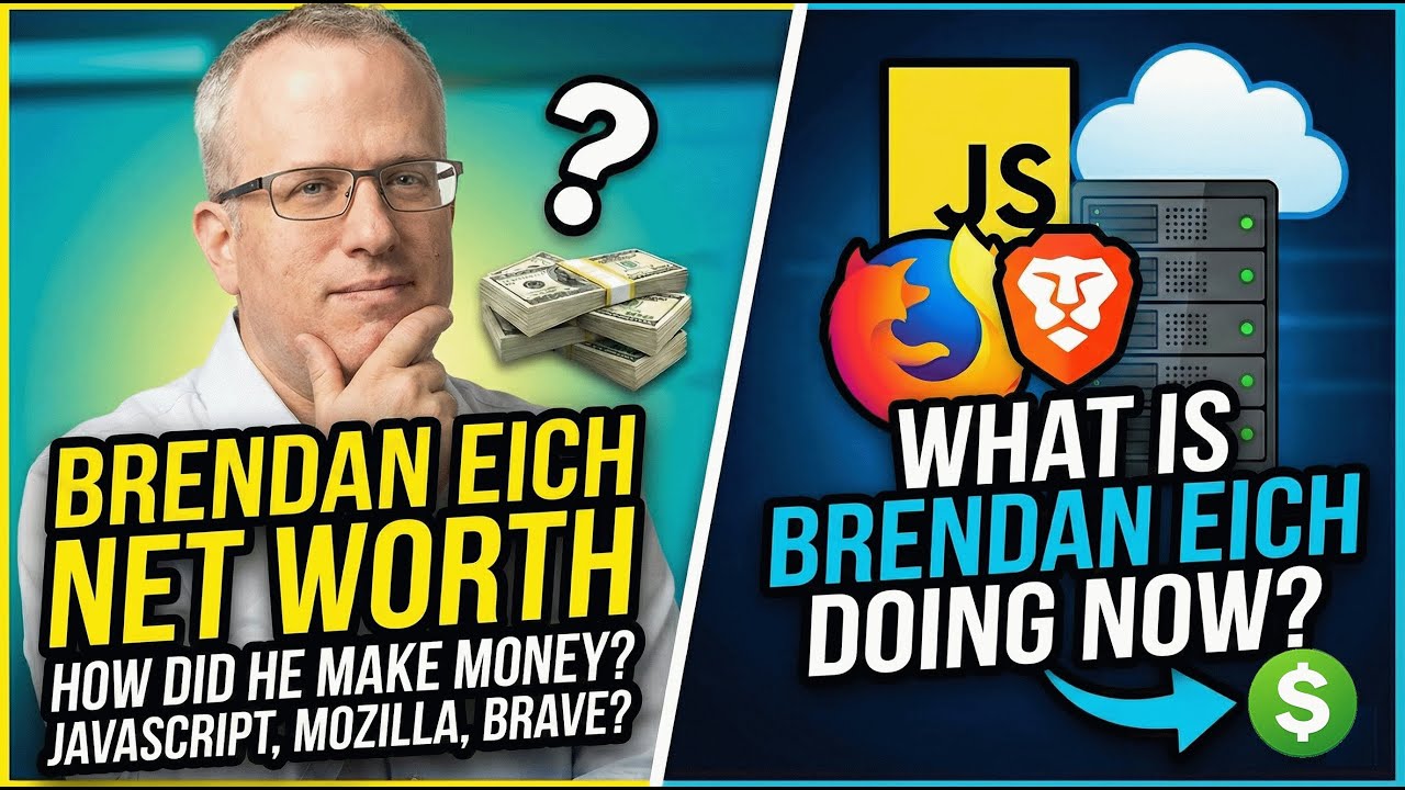 He Wrote JavaScript in 10 Days Then Built a $1B Empire - Brendan Eich
