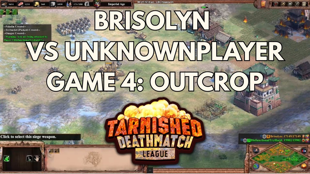 FIGHT THE SIDES OR PUSH THE MIDDLE? Game 4 Outcrop vs UnknownPlayer in TDM6 - Lithuanians Vietnamese