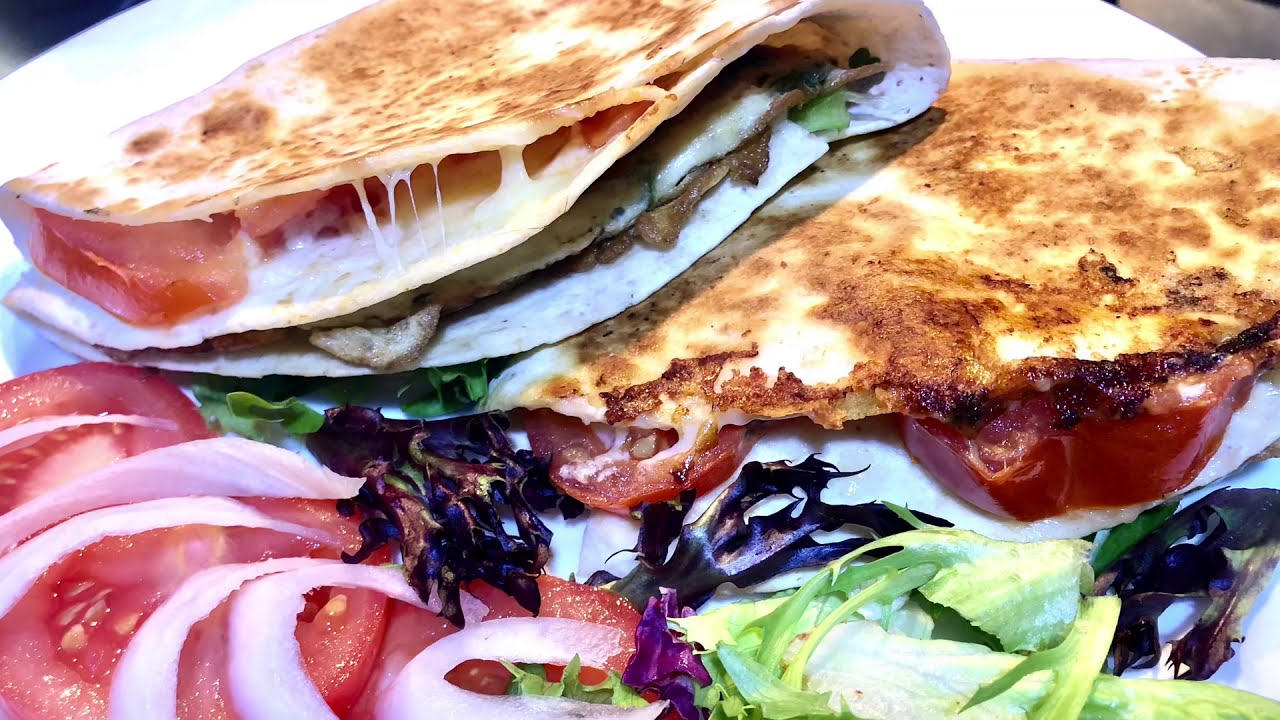 TiKTok Tortilla Wrap Hack | Delicious Tortilla Ready in Minutes  by Healthy Spice Kitchen