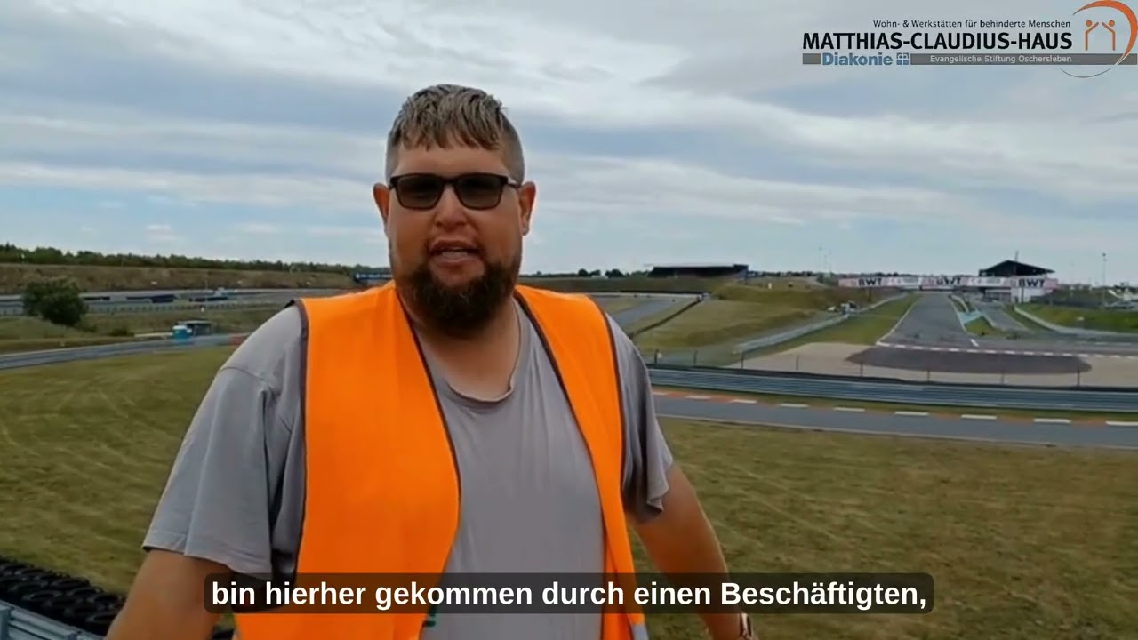 Rennstrecke Oschersleben - Streckenposten