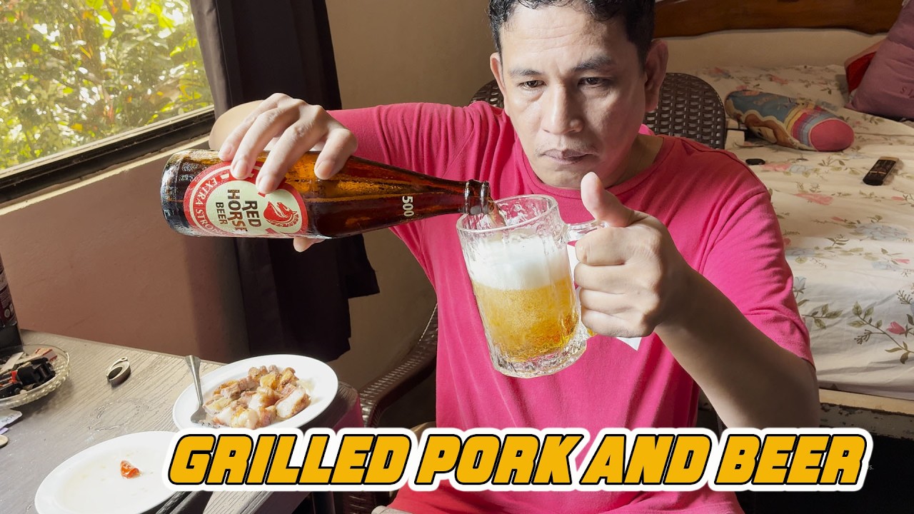 A DAY IN A LIFE OF A RETIRED VLOGGER: BEER + GRILLED PORK