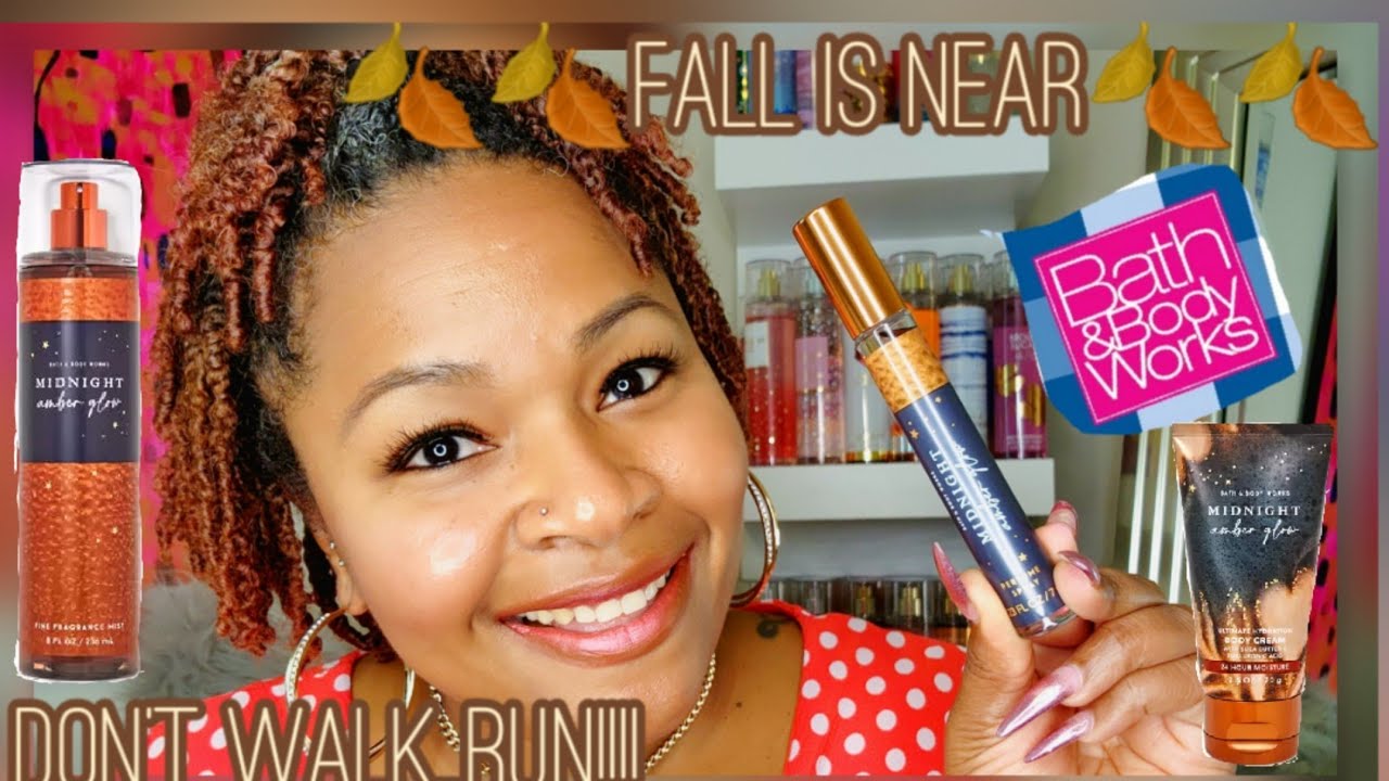 🍁🍂Midnight Amber Glow🍁🍂|First Impressions|Bath and Body Works|Could this be my new fall love???🤔