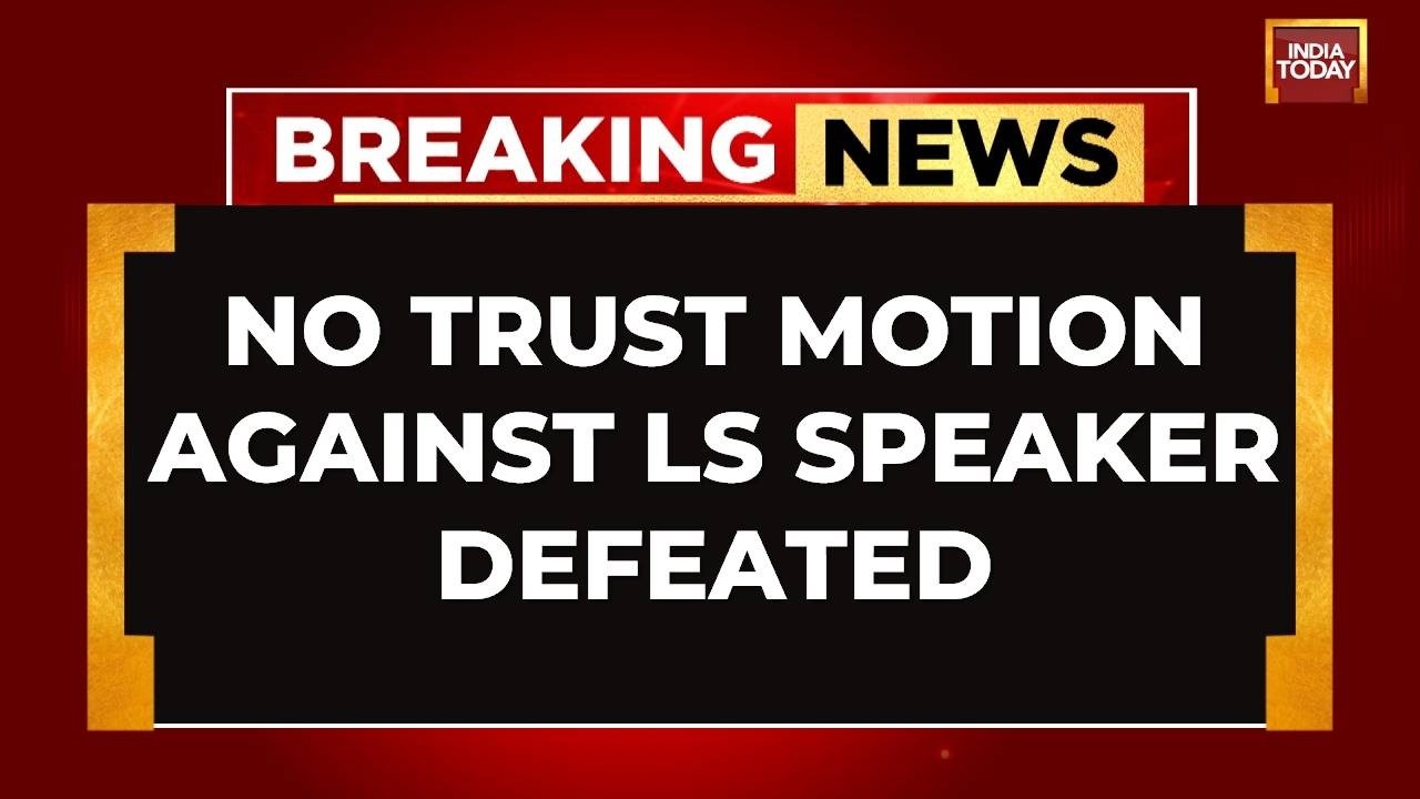 No-Trust Motion Against Lok Sabha Speaker Om Birla Defeated; Amit Shah Attacks Rahul Gandhi In LS