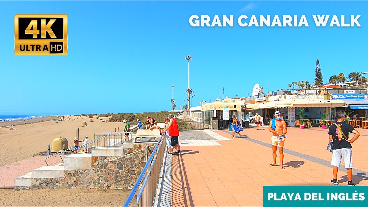 Gran Canaria Playa del Ingles Anexo 2 to Riu Palace Palmeras Canarias ✳️ June 14, 2021.