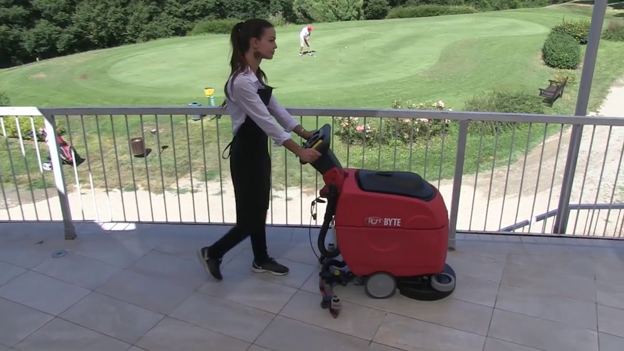 Nouvelle auto-laveuse RCM Byte I