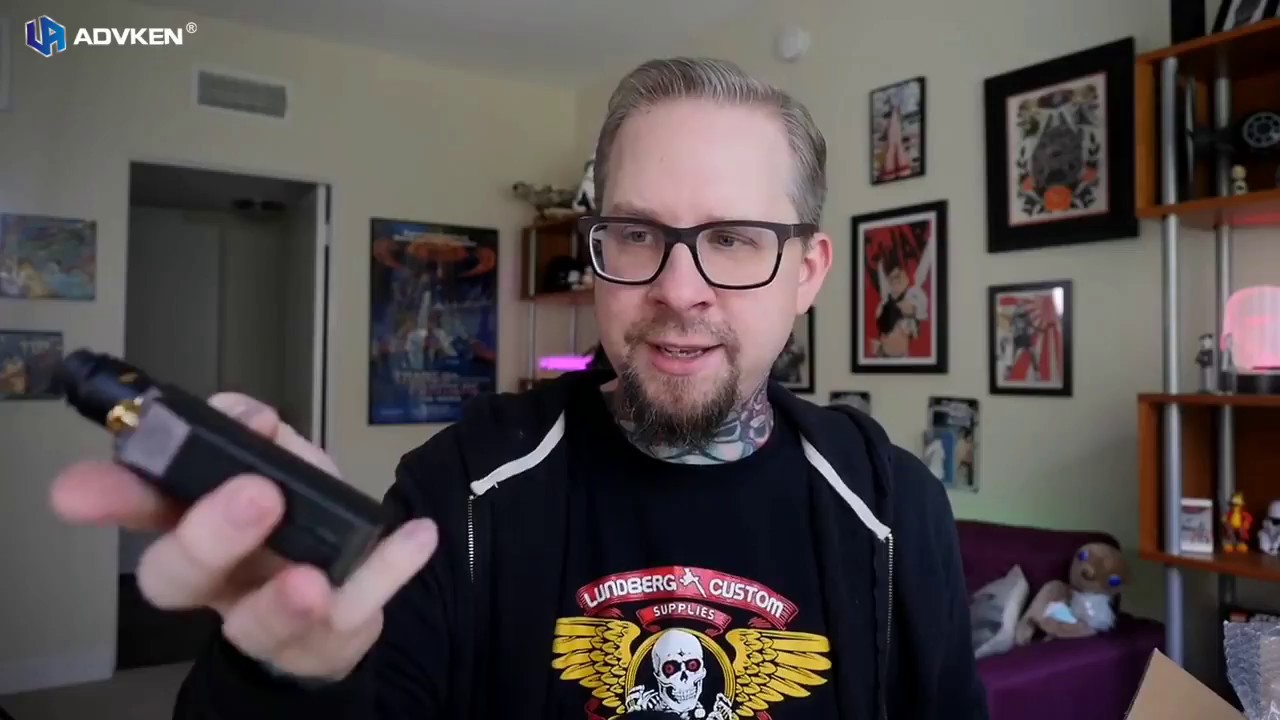 Advken CP squonking mod,review by grimmgreen.