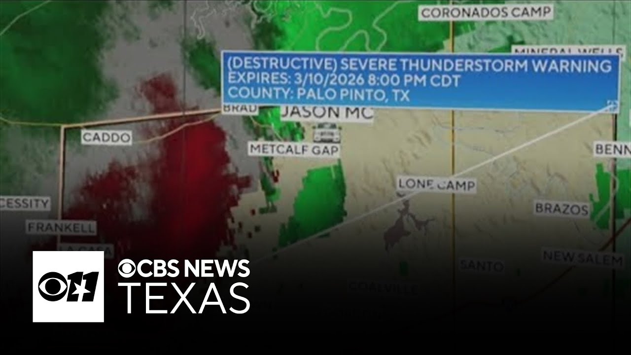 Powerful winds, large hail and severe storms threaten North Texas