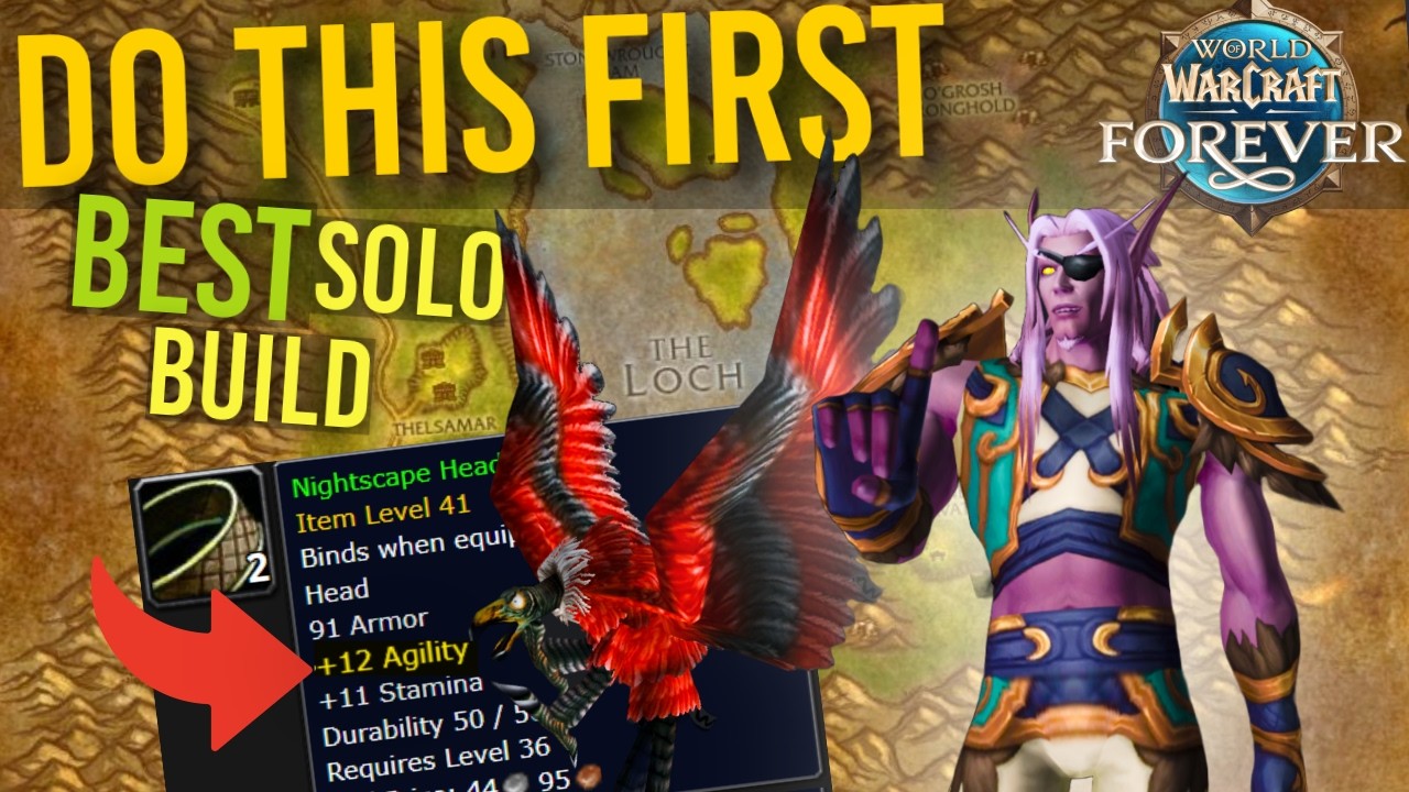 СДЕЛАЙ ЭТО ПЕРВЫМ! Полный гайд по игре за охотника в одиночку в World of Warcraft Forever