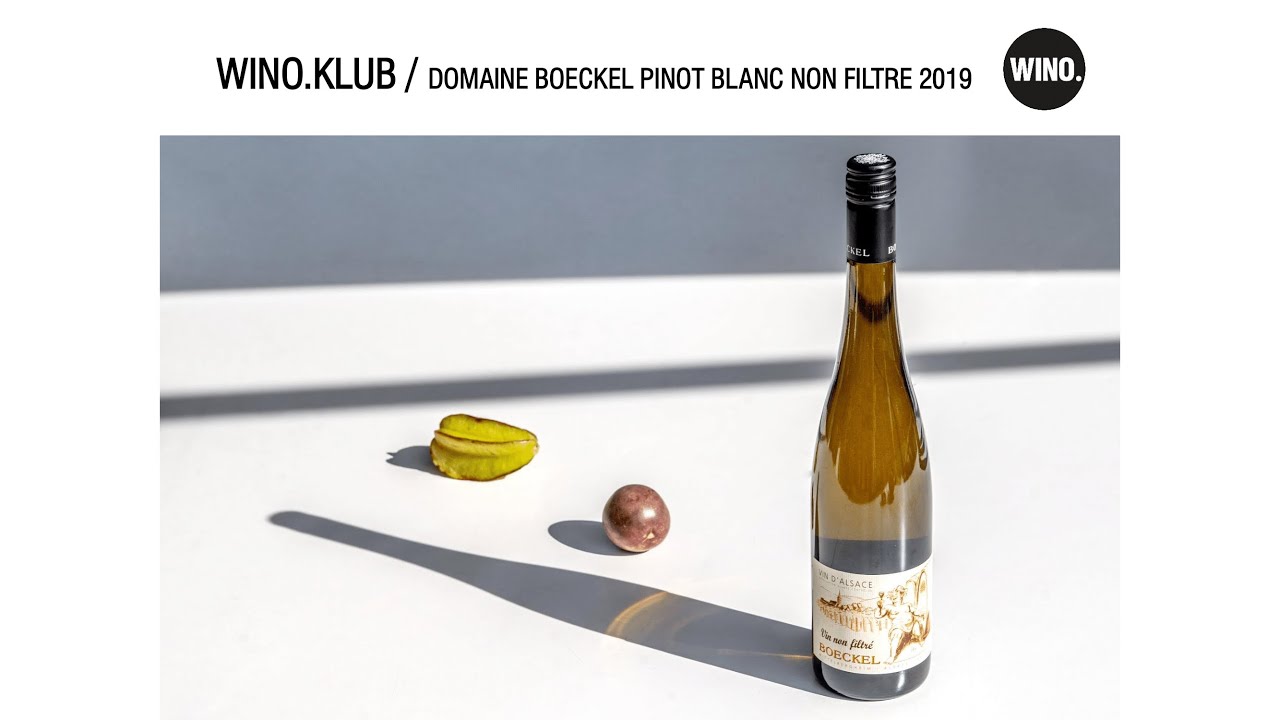 Domaine Boeckel Pinot Blanc Non Filtre 2019
