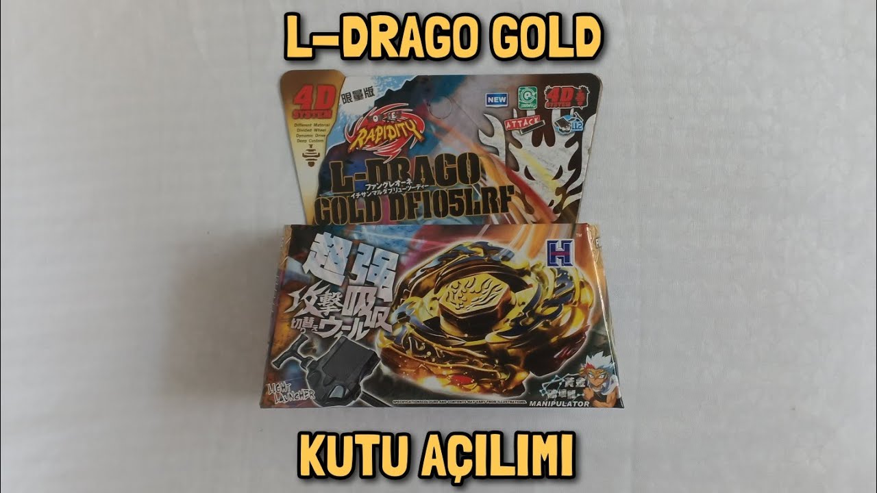 L-DRAGO GOLD | KUTU AÇILIMI | RAPIDITY MARKA