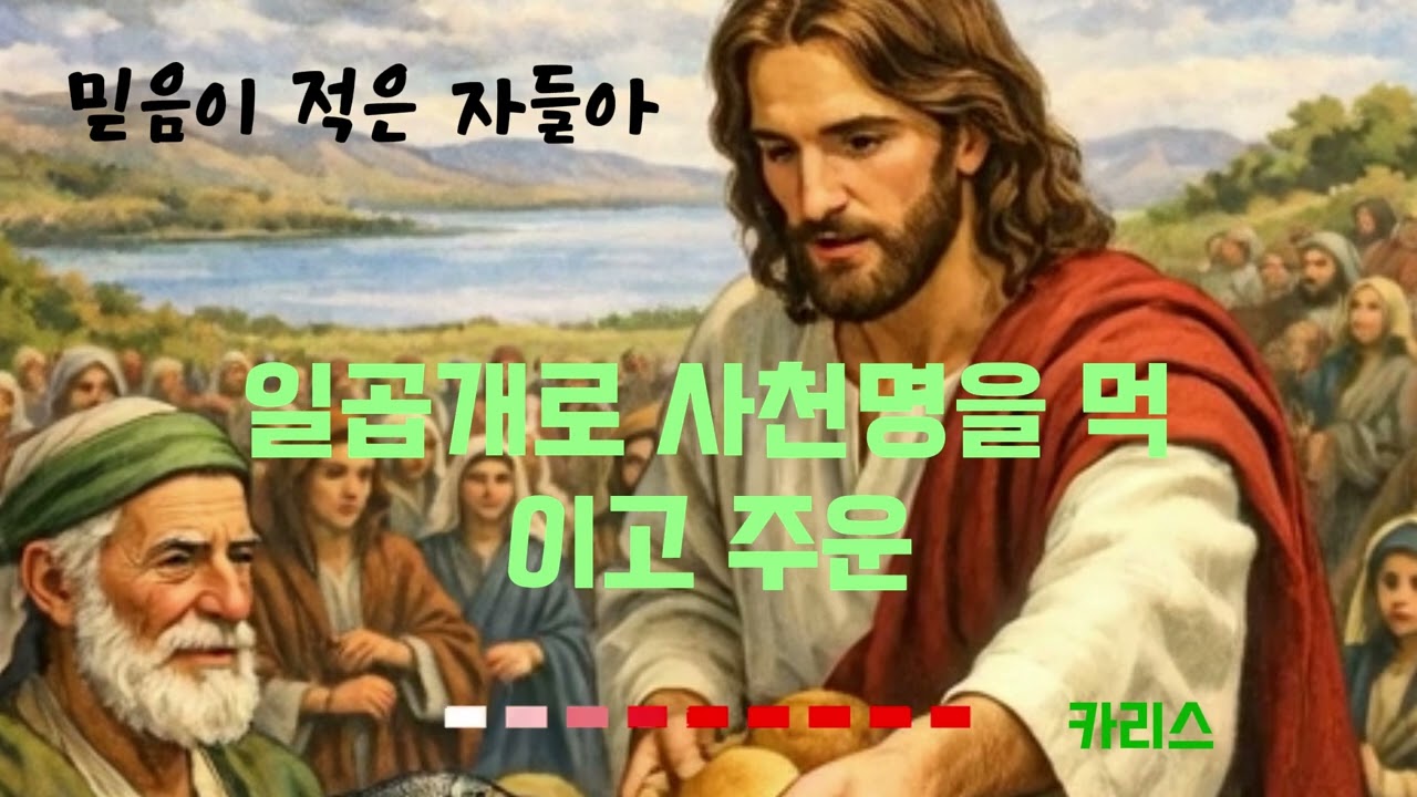 믿음이 적은 자들아 | 오병이어기적 | 치유의 찬양 모음 | 은혜로 시작하는 하루 | 은혜의 찬양 모음 | 은혜로운 ℂℂ𝕄