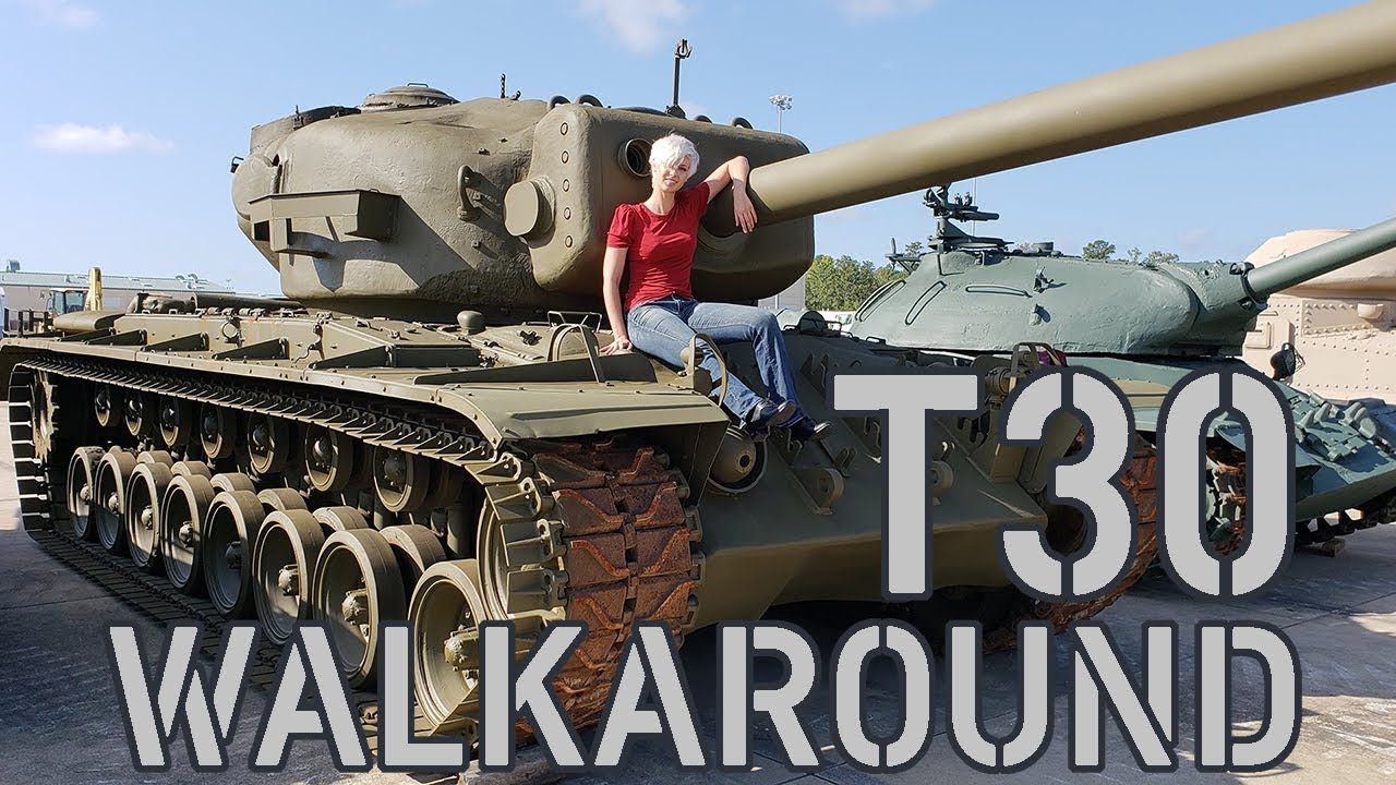 HD T30 American Heavy Tank Walkaround