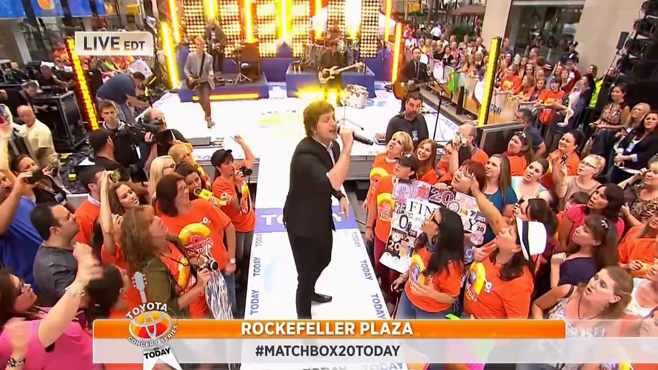 Matchbox Twenty - How Far We've Come (9.3.2012)(Today Show HD)