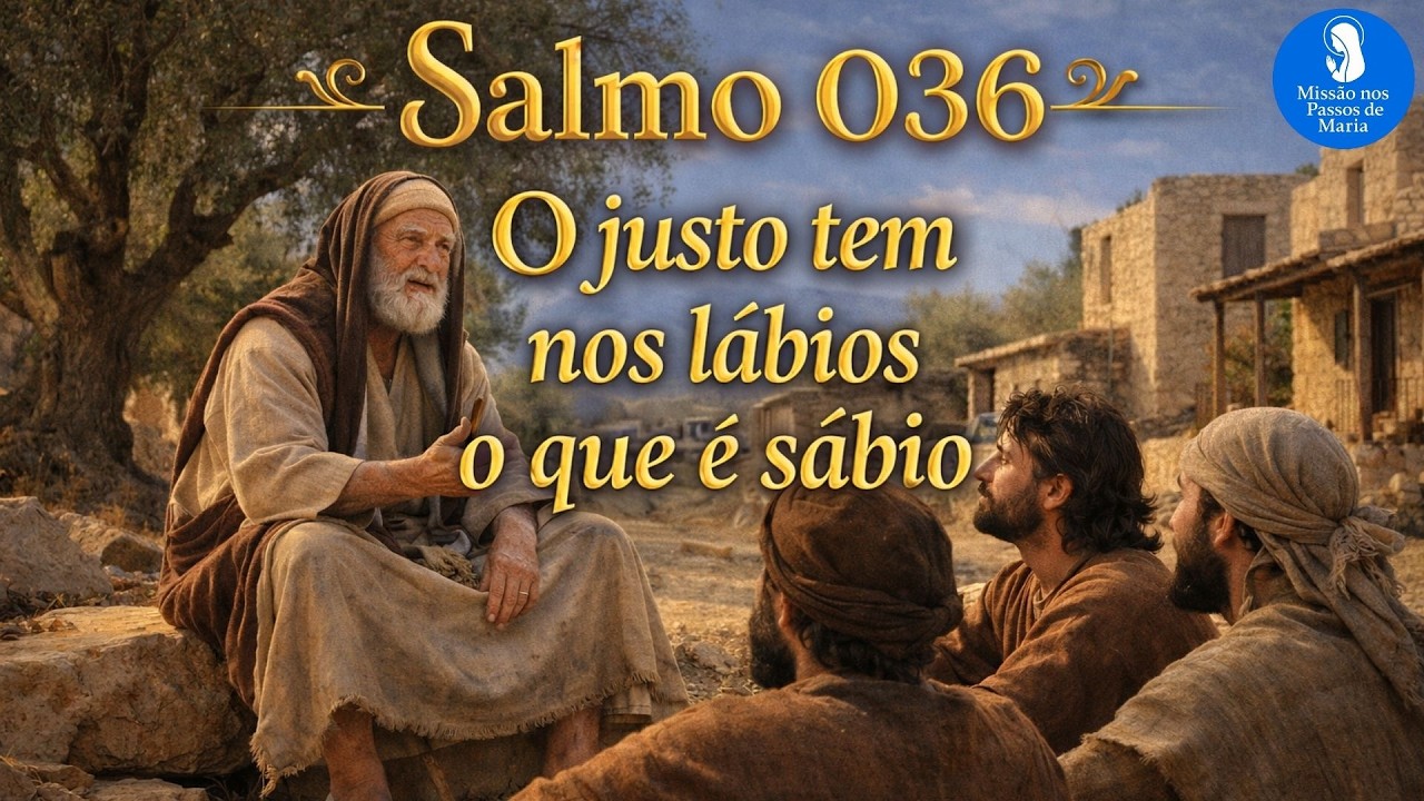 Salmo 36 - O justo tem nos lábios o que é sábio | 5ª Semana do Tempo Comum | Quarta-feira (11/02/26)