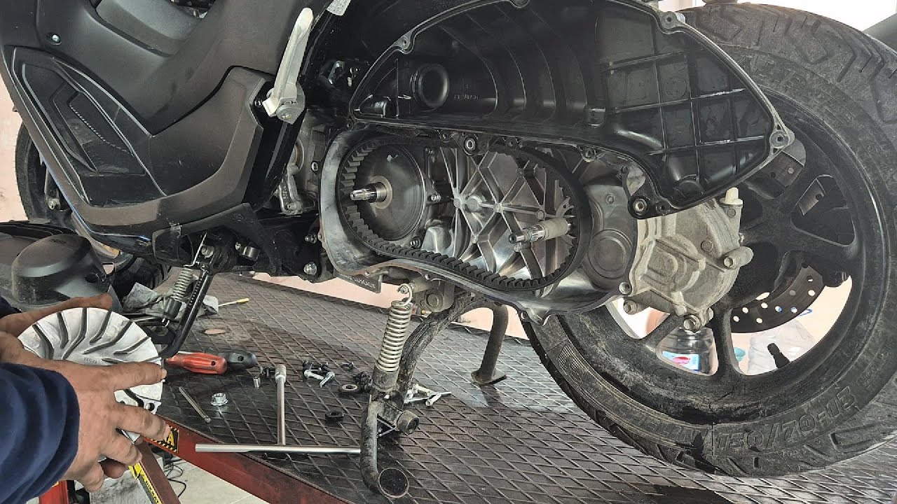 Yamaha Nmax Varyatör Bakımı Tech Pulley Baga Montajı