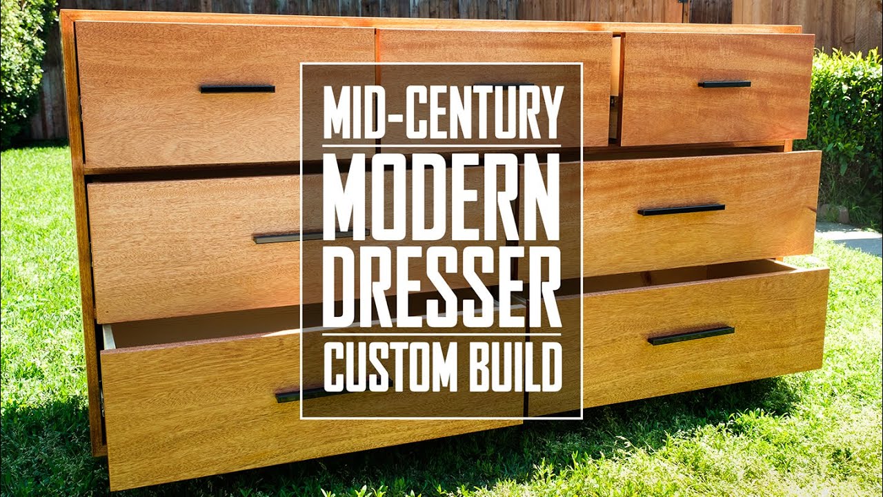 40 - MidCentury Dresser Build