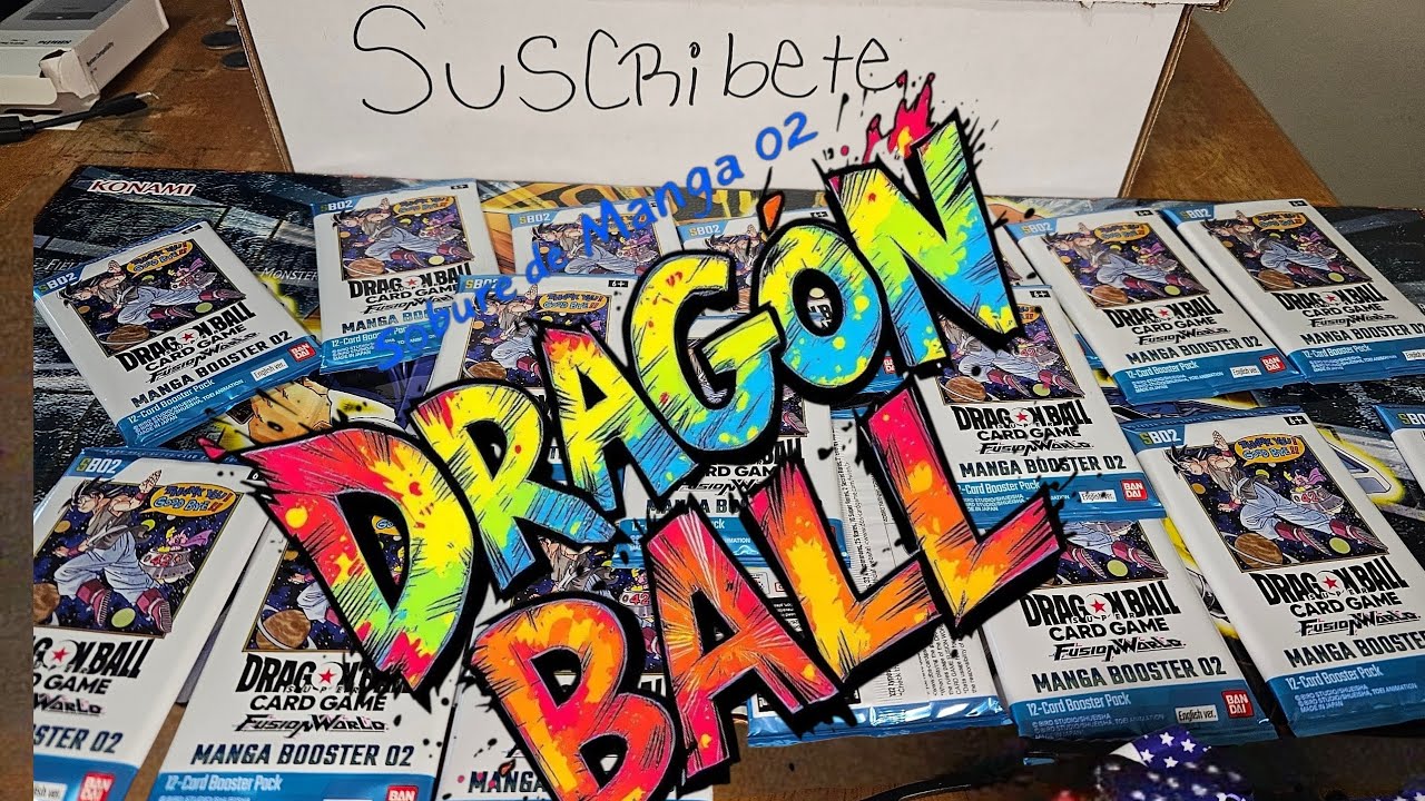 Abriendo 18 Sobre de Manga 02 Dragón Ball 