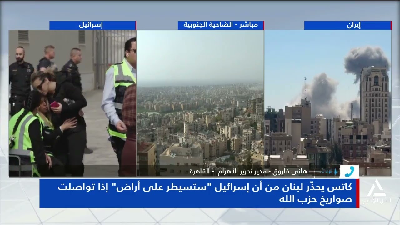 هانى فاروق : الإعتداء الإسرئيلى على الجنوب اللبنانى يأتى للقضاء على الدولة البنانية