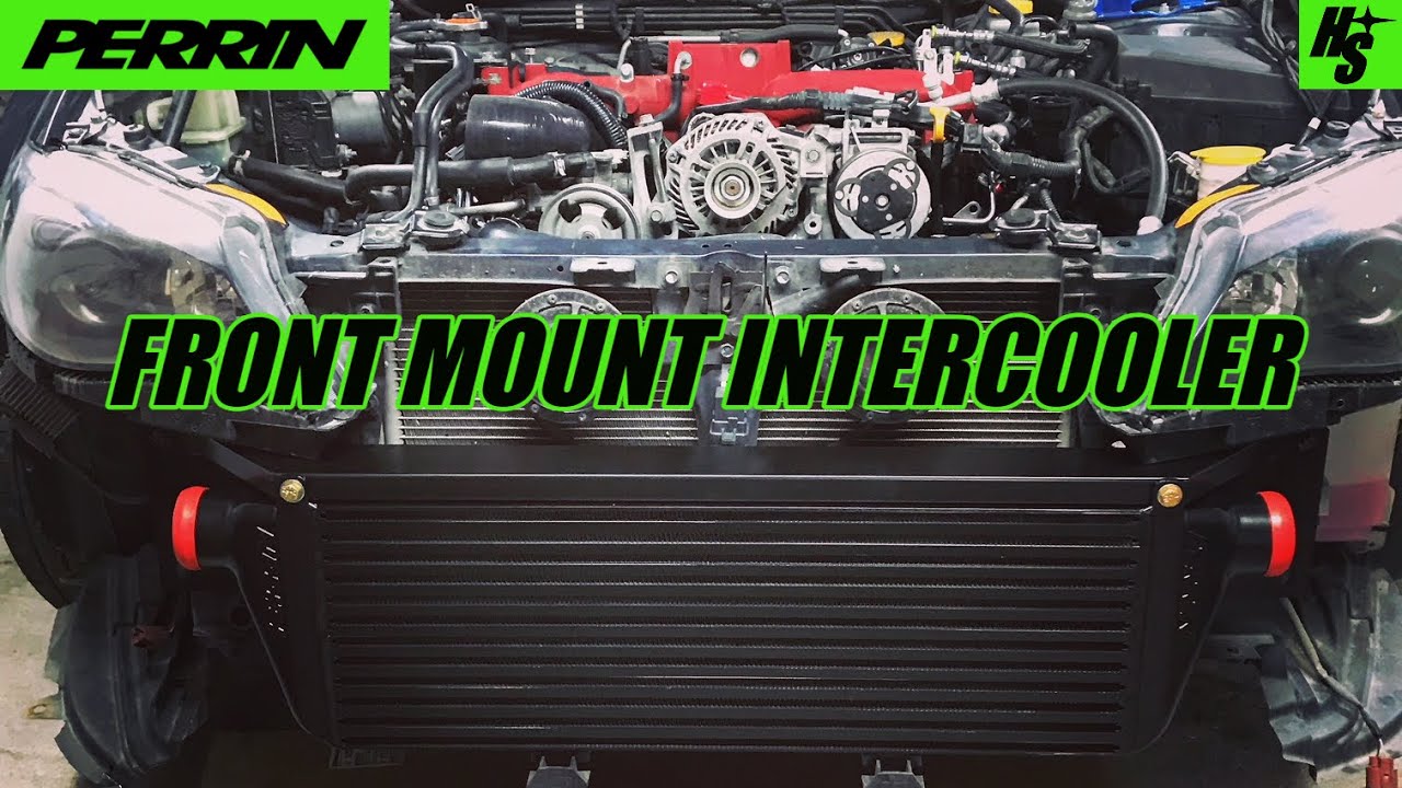2013 STi Build Part 16 - Perrin FMIC Intercooler Install How To