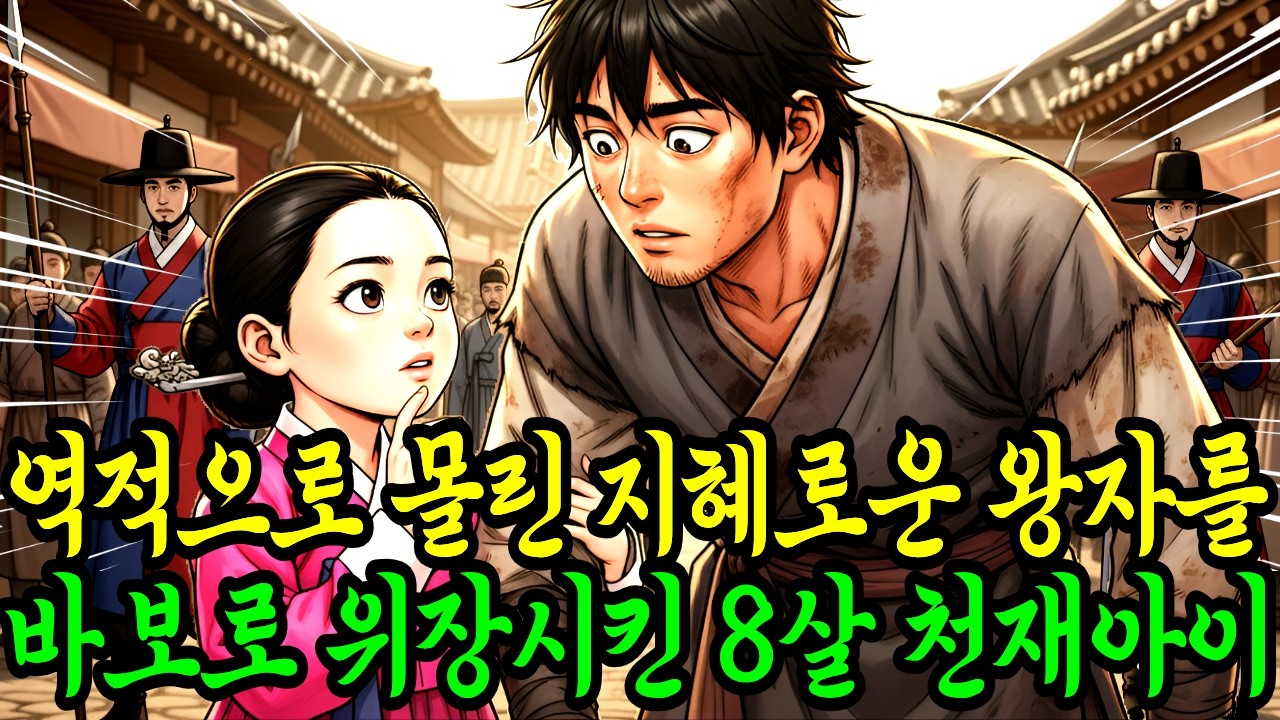 미친 척하는 8살 천재소녀와 바보 연기하는 지혜로운 왕자의 기막힌 동거 | 야담 | 민담 | 전설 | 설화 | 수면동화 | 옛날이야기