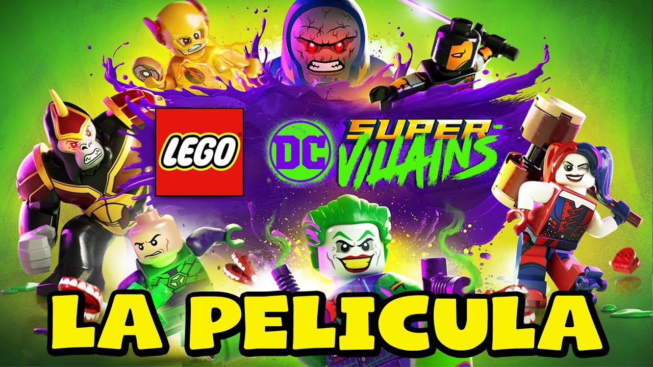 Lego DC Super villanos - Pelicula Completa en Español Latino 2018 - Todas las cinematicas - 1080p
