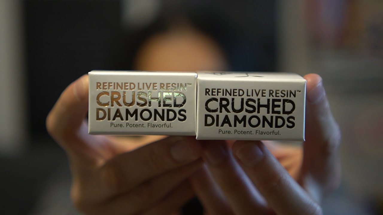 TRYING RAW GARDEN CRUSHED DIAMONDS IN 2024