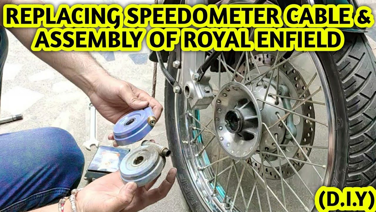 Replacing your Royal Enfield Speedometer Cable and Speedometer Assembly | D.I.Y | LiveLoveRide |