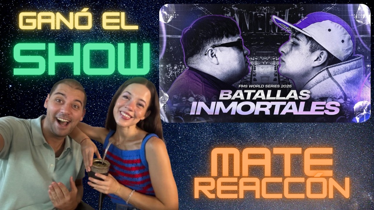 Mate-Reacción a JONY BELTRÁN vs EL MENOR | Batallas Inmortales Vol. 6 |  Flor y Mati