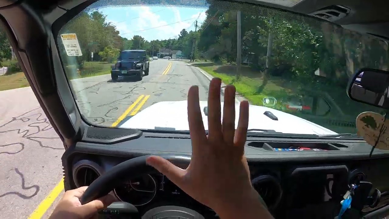 Driving My Jeep Without Doors Part 1